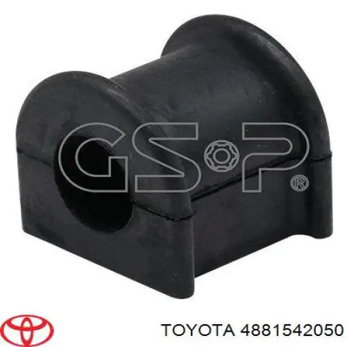 Tuleja stabilizatora przedniego Toyota 4881542050 cena, od 6,08 USD