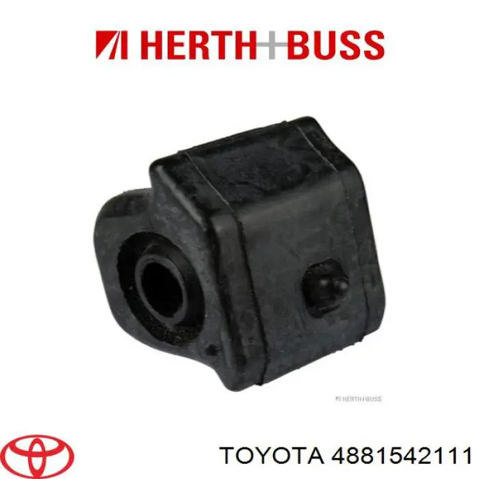 Tuleja stabilizatora przedniego lewa Toyota 4881542111 cena, od 8,80 USD