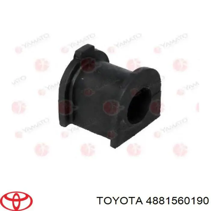 Do koszyka 4881560190 Toyota Tuleja stabilizatora przedniego