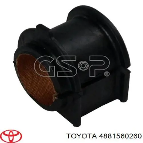 4881560260 Toyota Tuleja stabilizatora przedniego