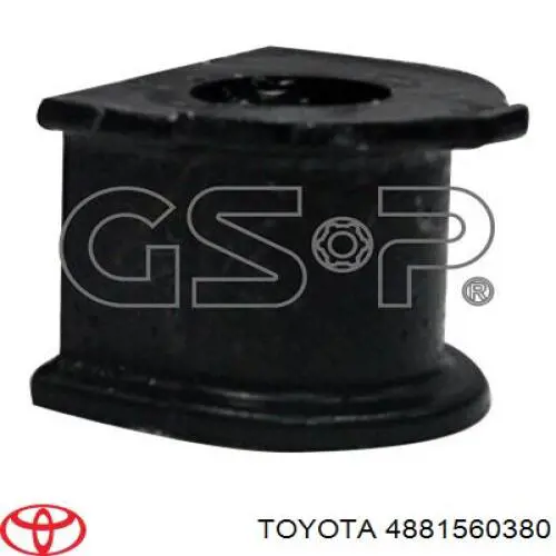 Tuleja stabilizatora przedniego Toyota 4881560380 cena, od 7,64 USD