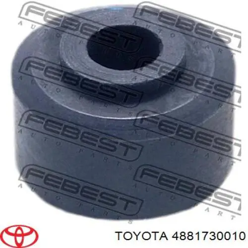 Do koszyka 4881730010 Toyota Tuleja łącznika stabilizatora tylnego