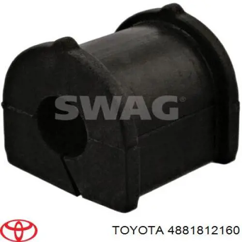 Tuleja stabilizatora tylnego Toyota 4881812160 cena, od 5,17 USD