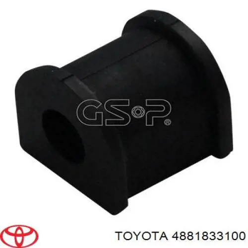 Tuleja stabilizatora tylnego Toyota 4881833100 cena, od 4,36 USD