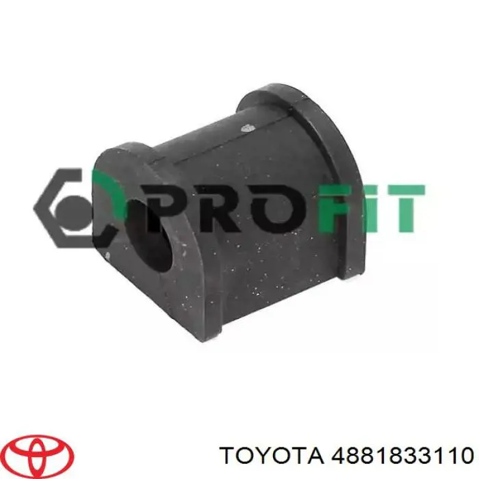 Tuleja stabilizatora tylnego Toyota 4881833110 cena, od 10,12 USD