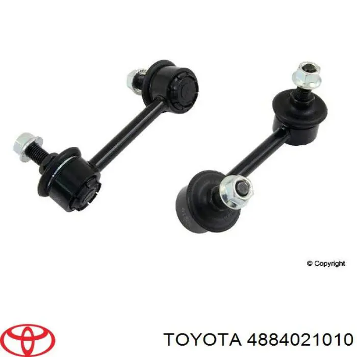 4884021010 Toyota Łącznik stabilizatora tylnego lewy