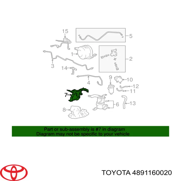 Uchwyt kompresora pneumatycznego podnoszenia (amortyzatorów) Toyota Land Cruiser (J12)