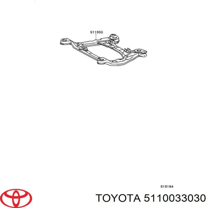 Korpus osi przedniej Toyota Camry IV sedana (V20) (1996 - 2001) cena, od 3560,23 USD