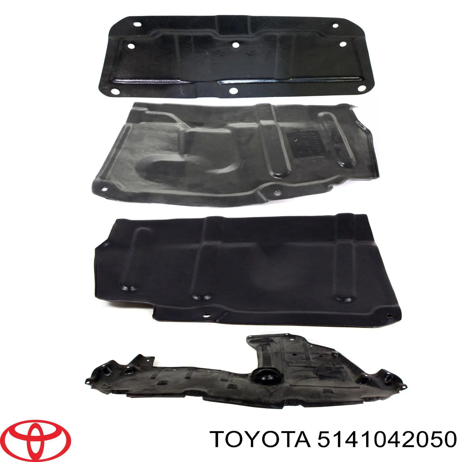Osłona silnika, miski (przedziału silnika) 5141042050 Toyota