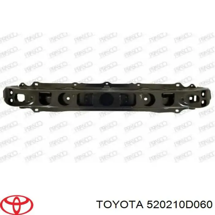520210D060 Toyota Wzmocnienie zderzaka przedniego