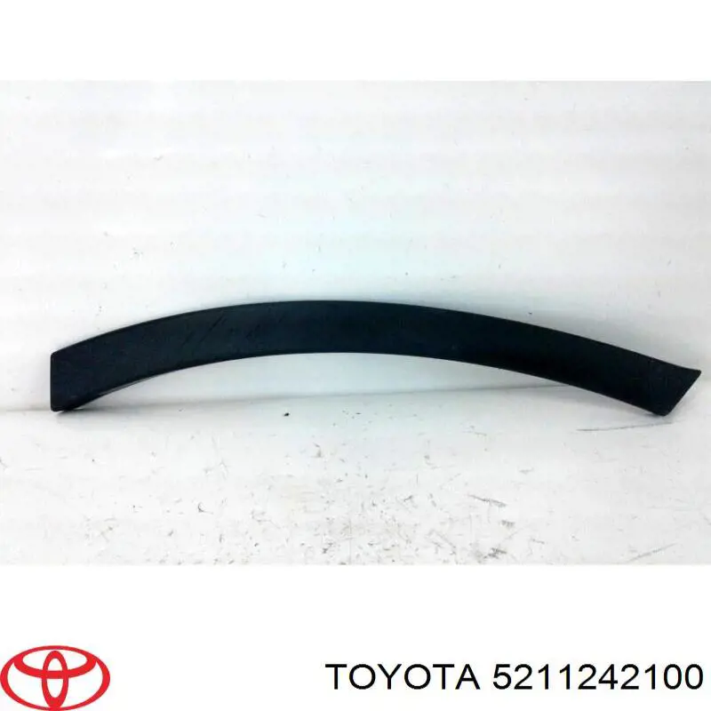 Do koszyka 5211242100 Toyota Nakładka na zderzak przedni prawa