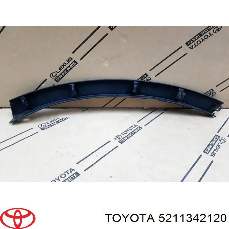Do koszyka 5211342120 Toyota Nakładka na zderzak przedni lewa