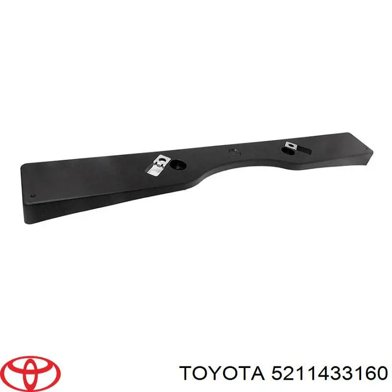 Ramka do mocowania przedniej tablicy rejestracyjnej Toyota 5211433160 cena, od 75,21 USD