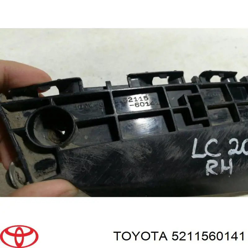 Wspornik zderzaka przedniego prawy Toyota 5211560141 cena, od 27,55 USD