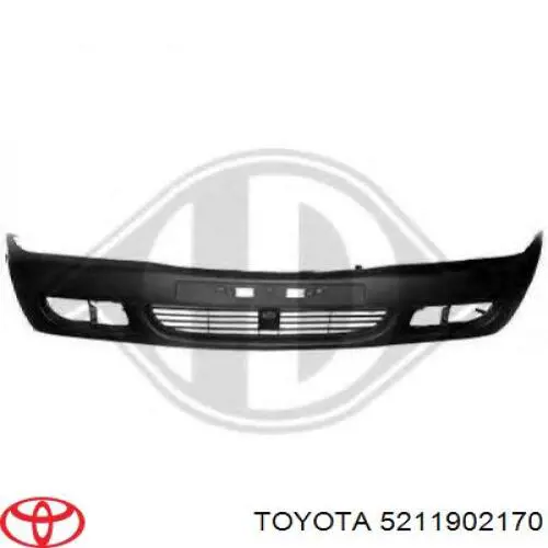 Do koszyka 5211902170 Toyota Zderzak przedni