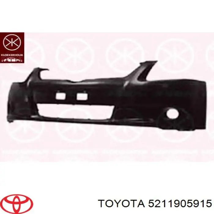 Zderzak przedni Toyota 5211905915 cena, od 172,54 USD