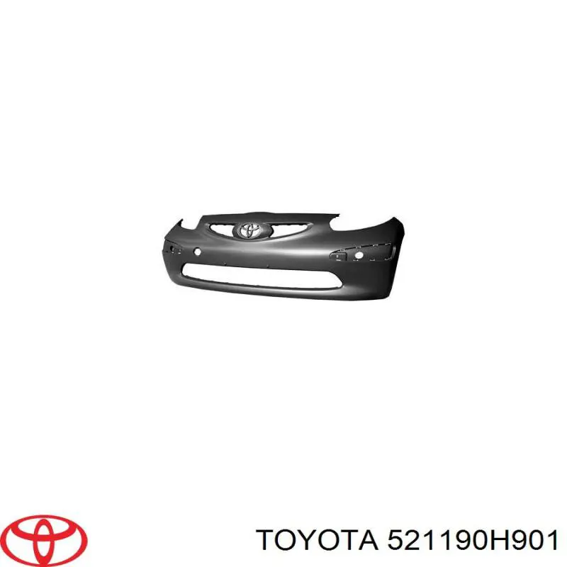 521190H901 Toyota Zderzak przedni