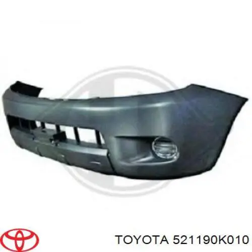Do koszyka 521190K011 Toyota Zderzak przedni