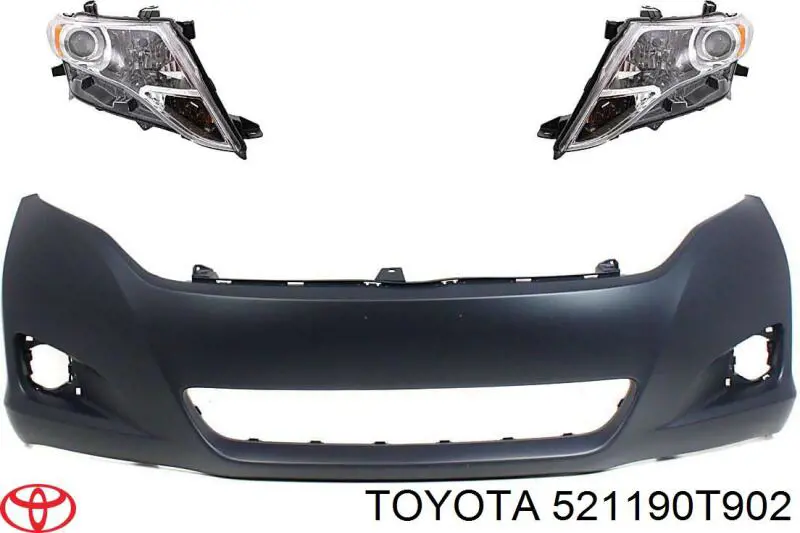 521190T902 Toyota Zderzak przedni