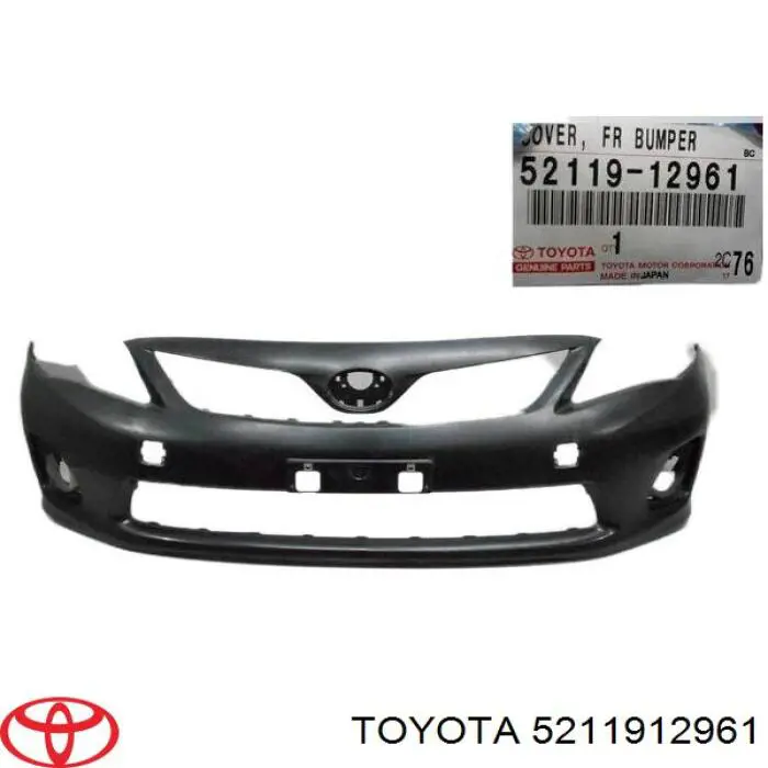 Zderzak przedni Toyota 5211912961 cena, od 77,84 USD