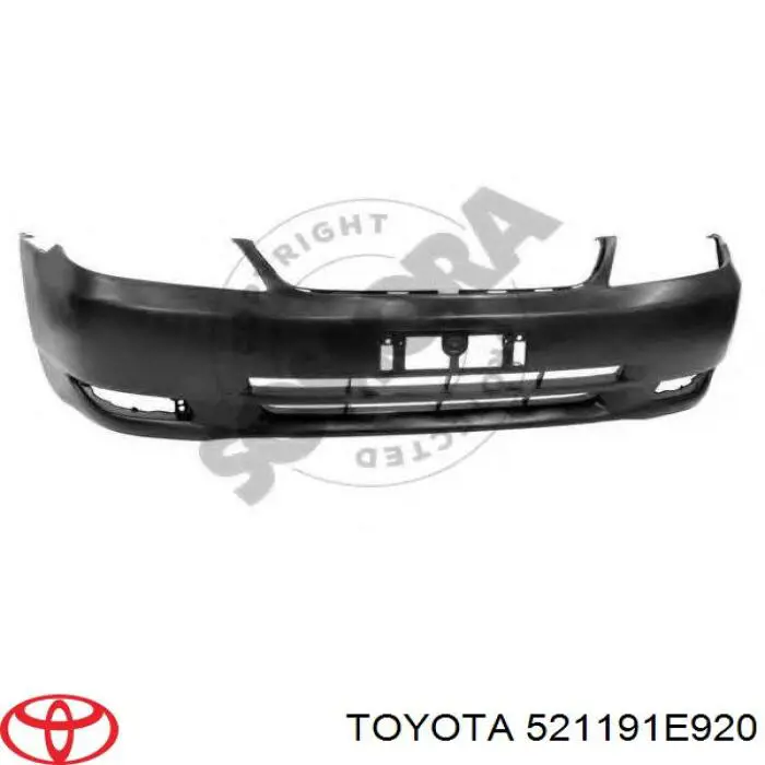 Zderzak przedni Toyota Corolla 