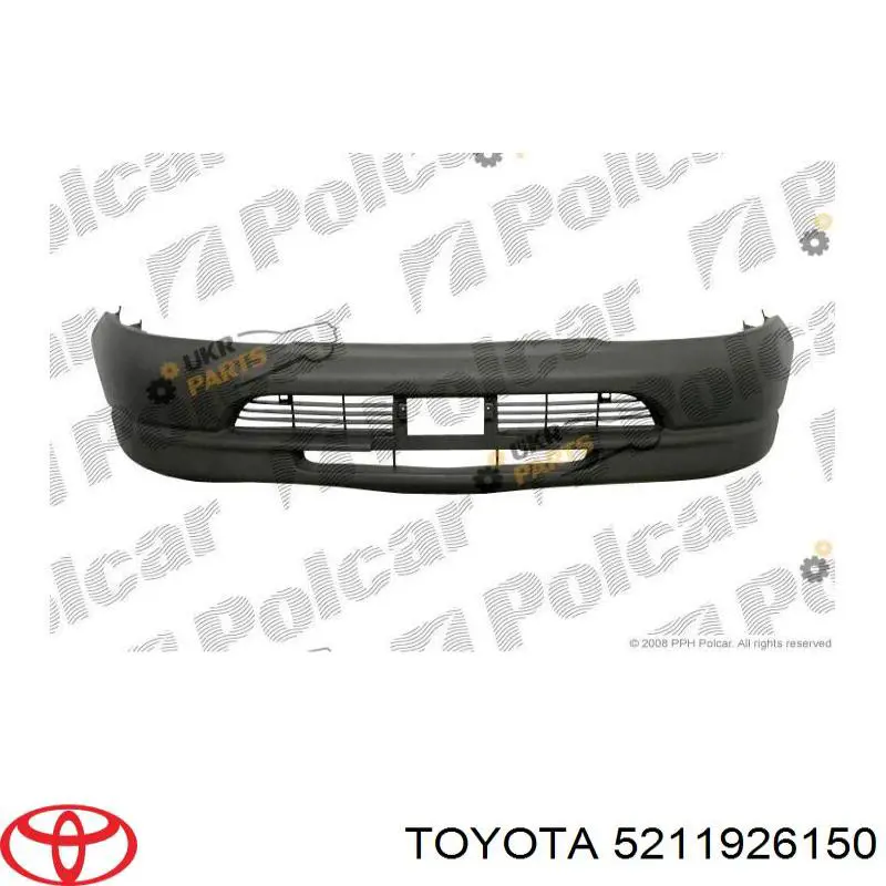 Zderzak przedni do Toyota Hiace IV H1, H2