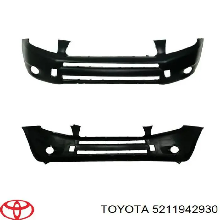5211942930 Toyota Zderzak przedni