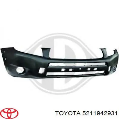 Do koszyka 5211942930 Toyota Zderzak przedni