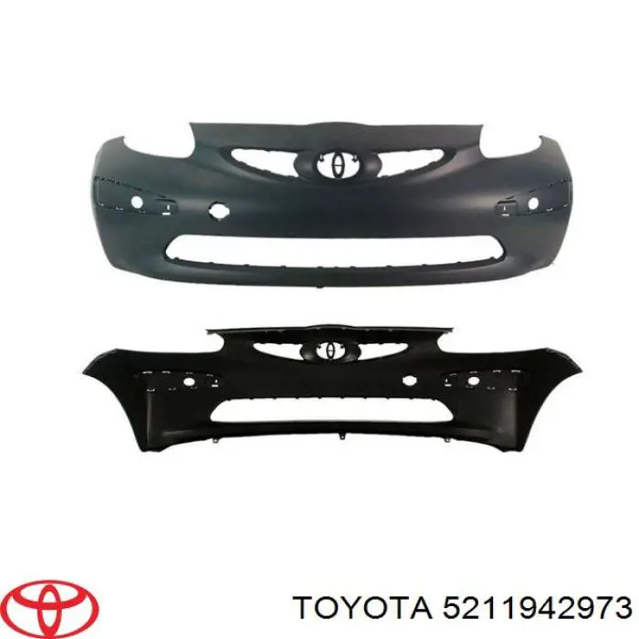 5211942973 Toyota Zderzak przedni