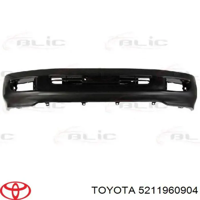 Do koszyka 521196B920 Toyota Zderzak przedni
