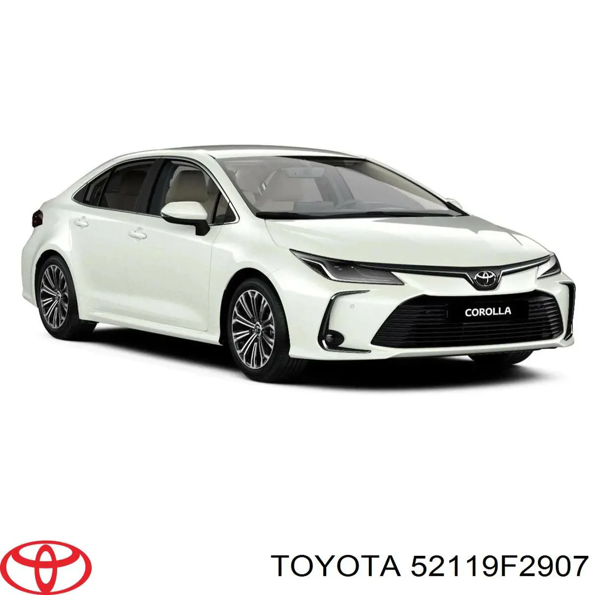 Do koszyka Zderzak przedni Toyota Corolla  E21