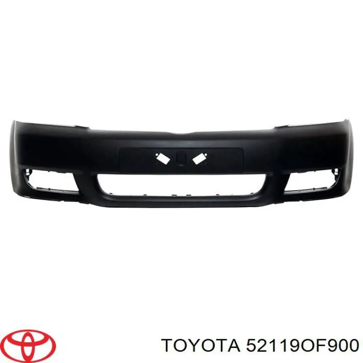 52119OF900 Toyota Zderzak przedni