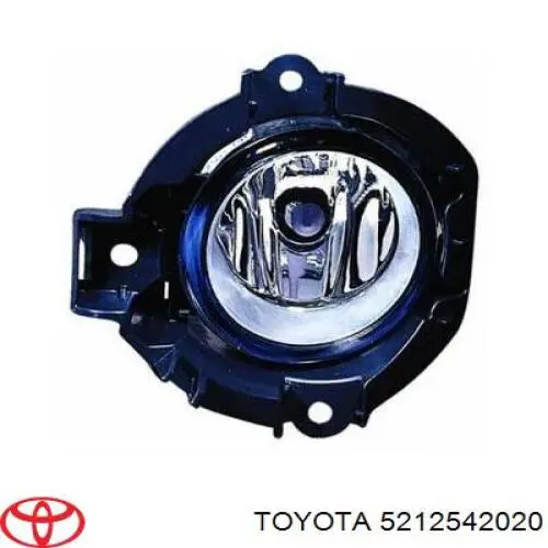 5212542020 Toyota wspornik mocowania lampy przeciwmgielnej prawej