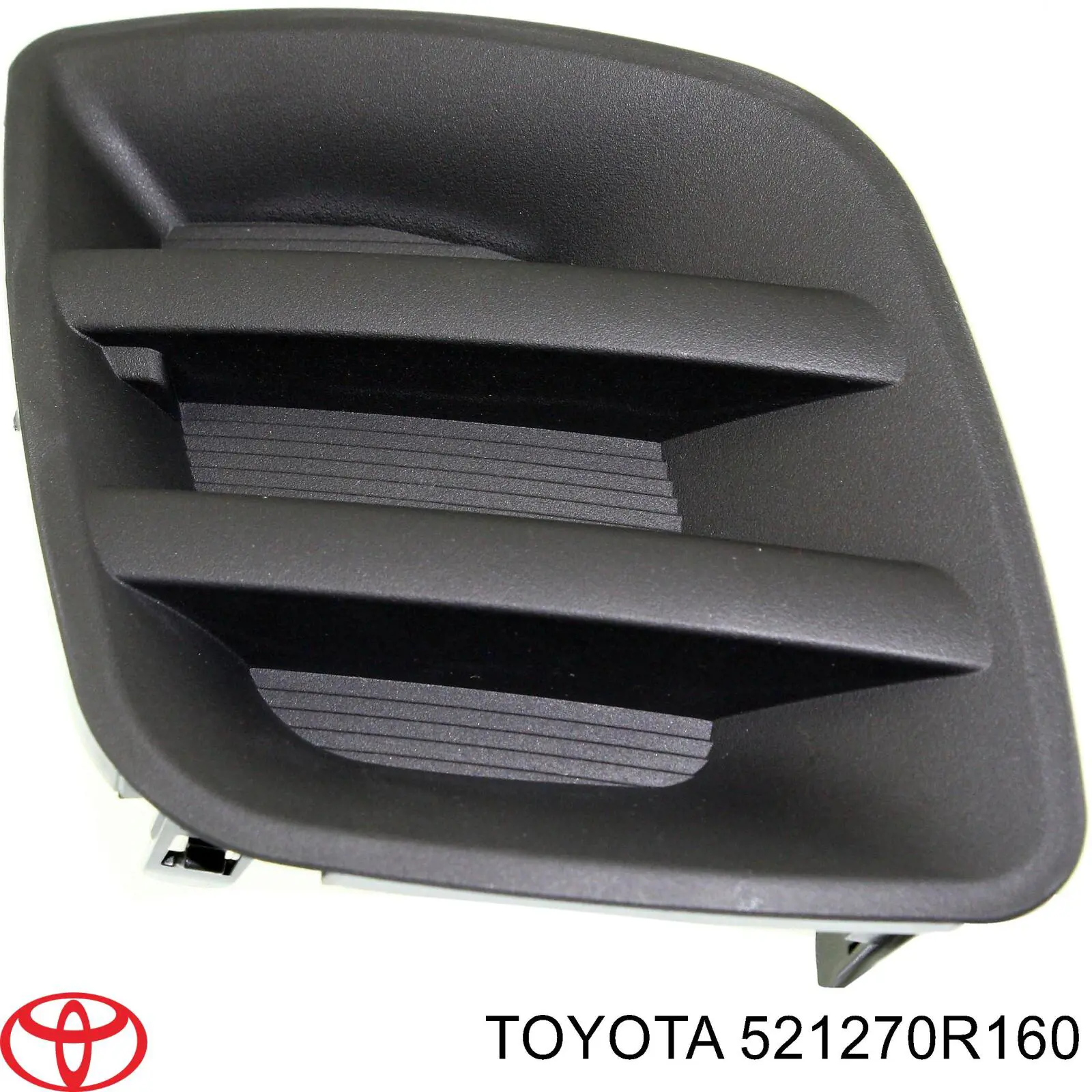 Zaślepka (kratki) lamp przeciwmgielnych zderzaka przedniego lewa Toyota 521270R160 cena, od 11,72 USD