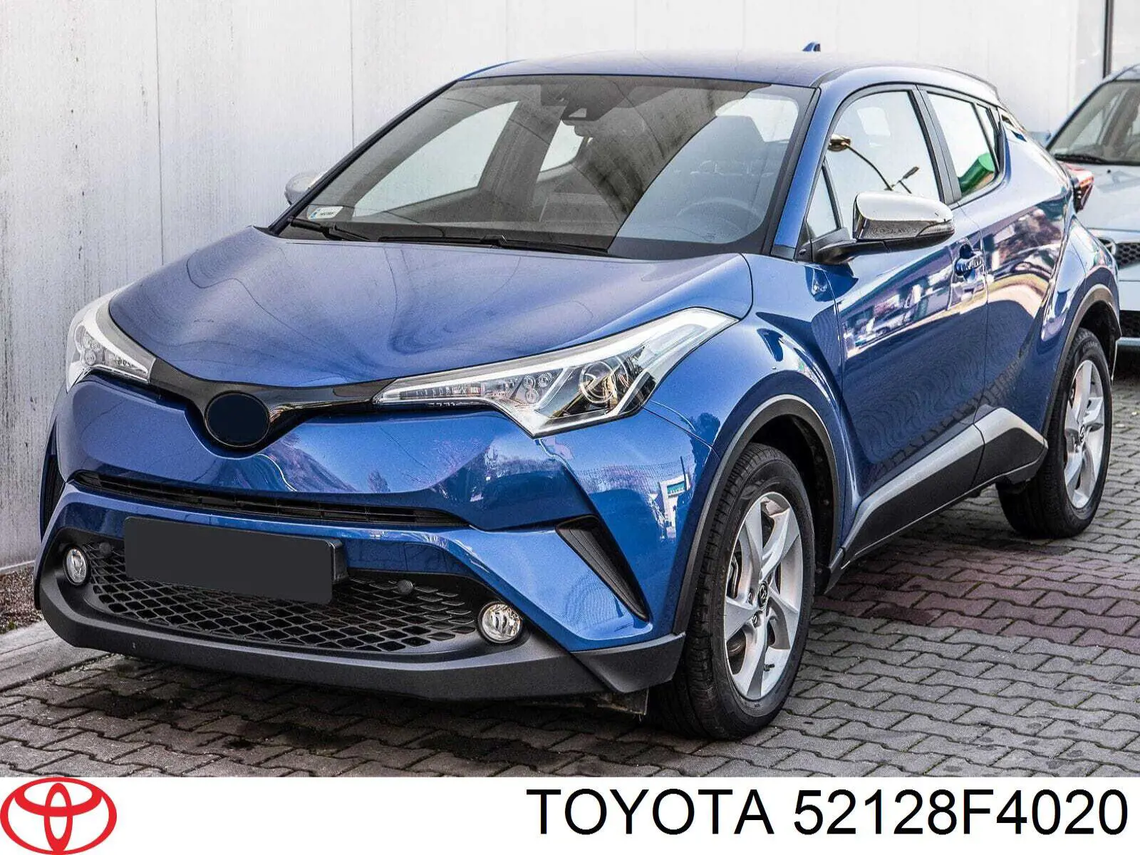 52128F4020 Toyota Kratka zderzaka przedniego lewa