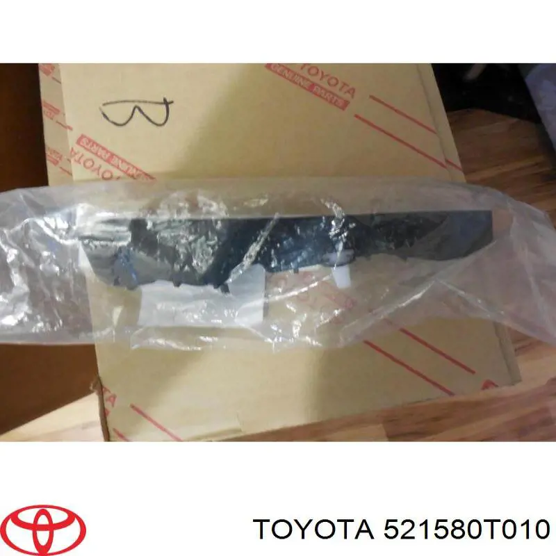 Do koszyka 521580T010 Toyota Wspornik zderzaka tylnego lewy zewnętrzny