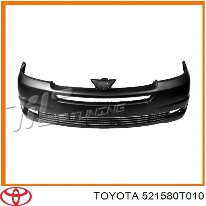 Wspornik zderzaka tylnego lewy zewnętrzny Toyota 521580T010 cena, od 34,02 USD