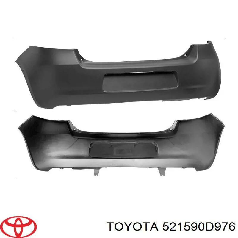 521590D976 Toyota Zderzak tylny