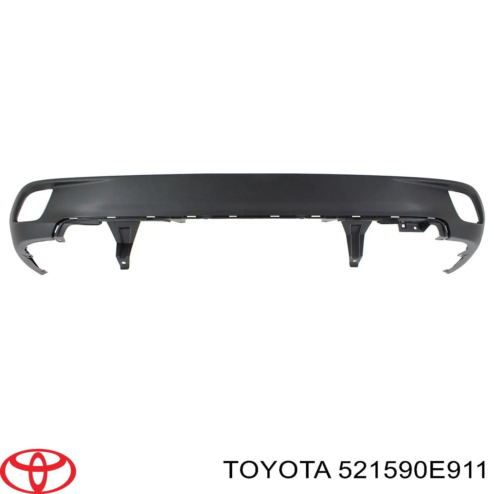 Zderzak tylny Toyota 521590E911 cena, od 87,59 USD