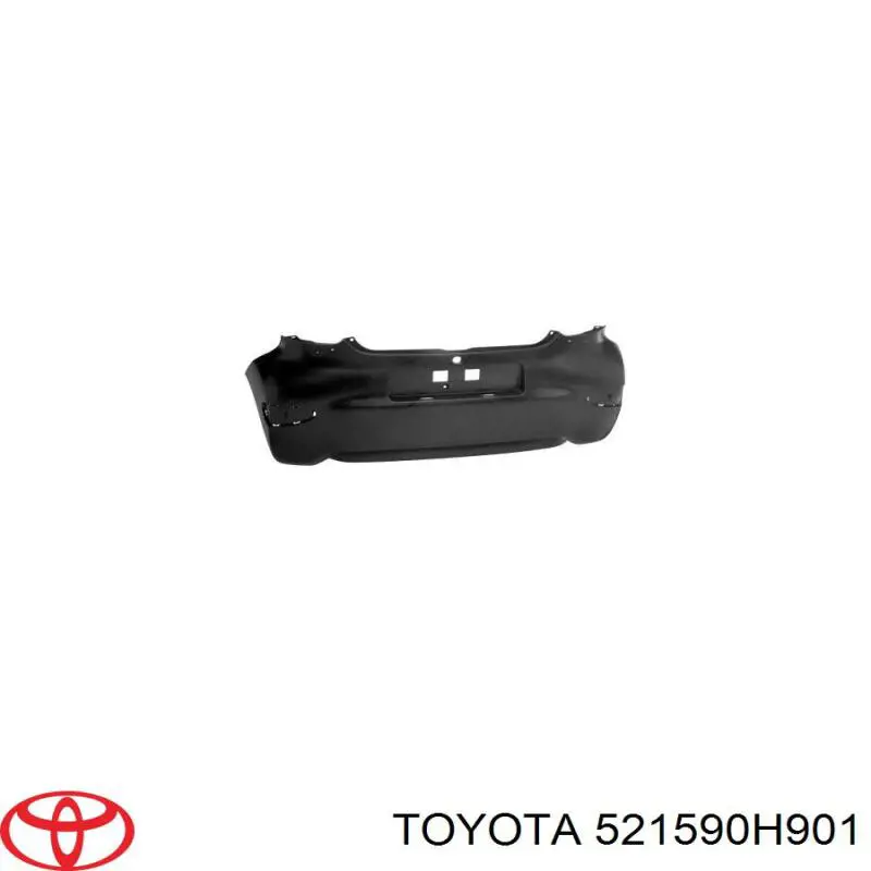 521590H901 Toyota Zderzak tylny
