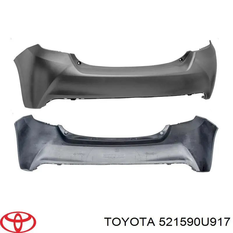521590U917 Toyota Zderzak tylny
