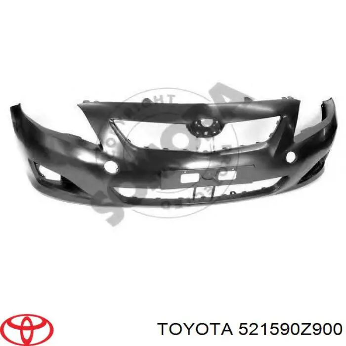 521590Z900 Toyota Zderzak tylny