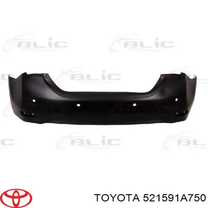 Zderzak tylny Toyota Corolla sedana (E11) (1997 - 2001) cena, od 375,86 USD