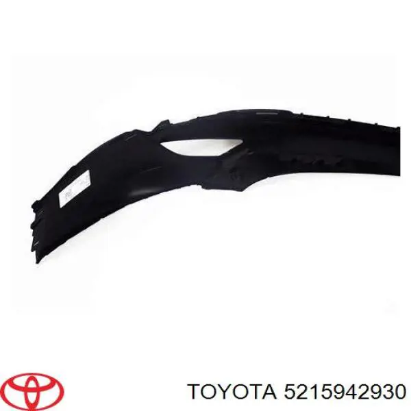 5215942930 Toyota Zderzak tylny, góna część