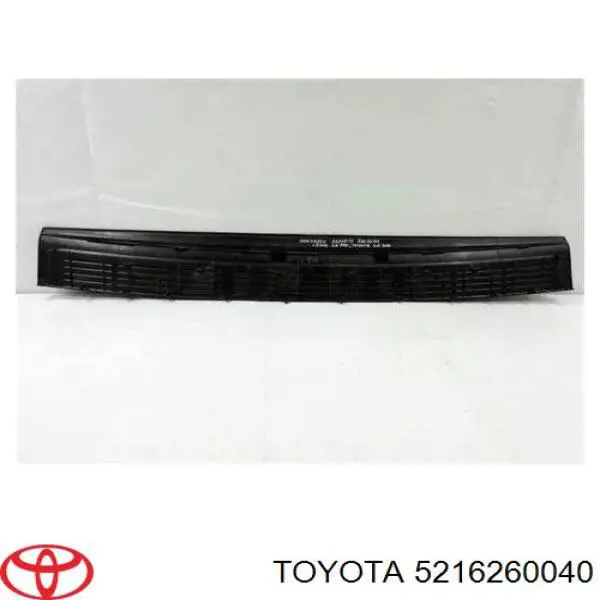 Nakładka zderzaka tylnego górna ochronna (stopień-podnóżek) Toyota 5216260040 cena, od 189,04 USD
