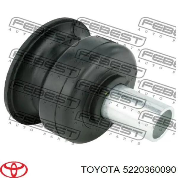 5220360090 Toyota Poduszka ramy (mocowania nadwozia)