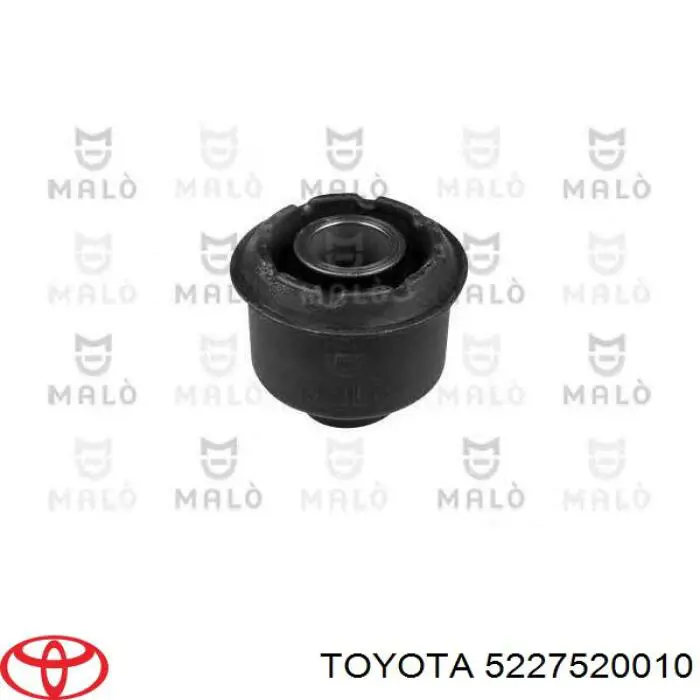 Silentblock tylnej belki Toyota 5227520010 cena, od 130,23 USD