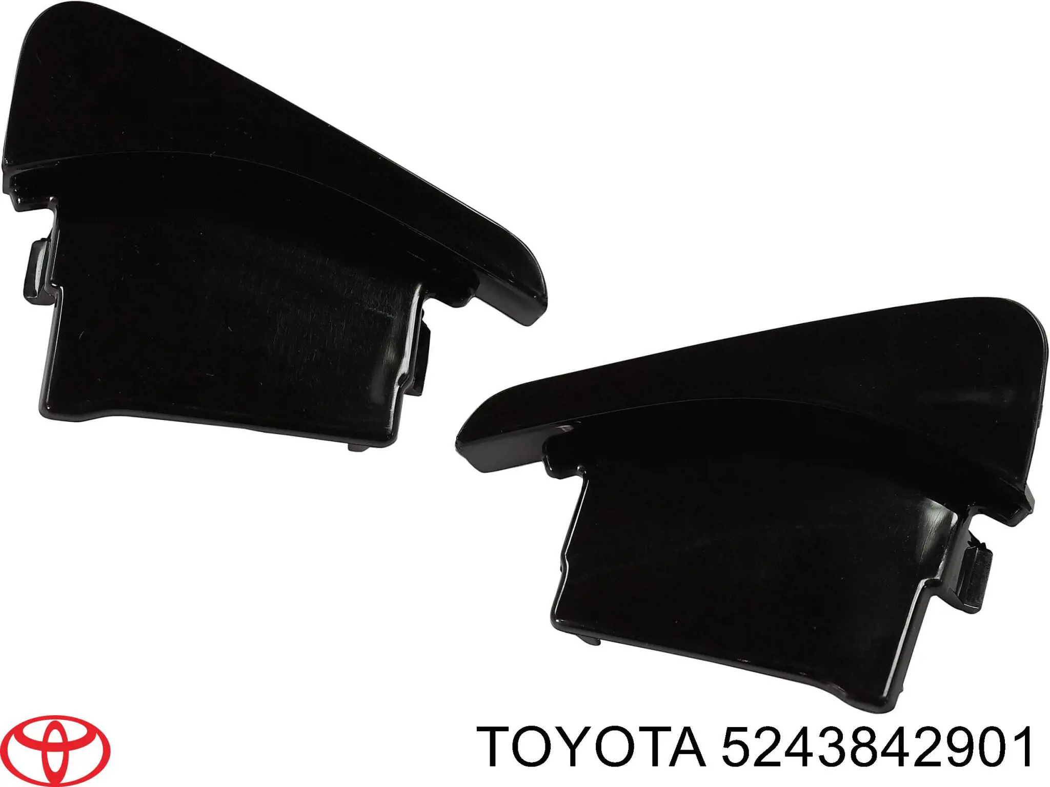 5243842901 Toyota Zaślepka zderzaka haka holowniczego przednia lewa