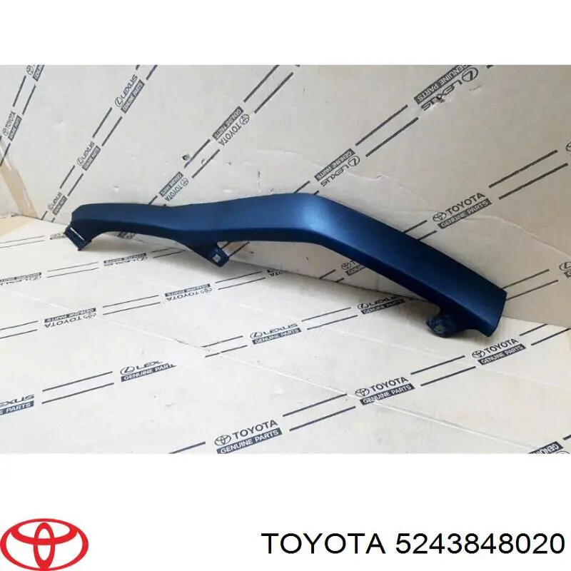 Do koszyka 5243848020 Toyota Nakładka na zderzak przedni lewa