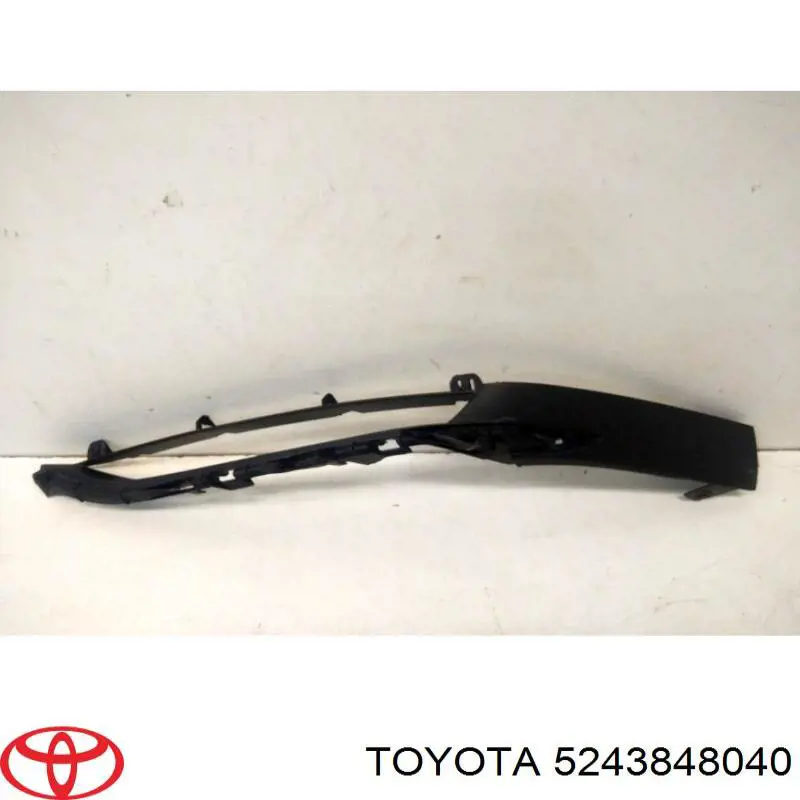 Do koszyka 5243848040 Toyota Nakładka na zderzak przedni lewa